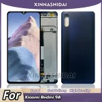 AAA+ TFT LCD Redmi 9A/9C Display Touch Screen Digitizer Assembly Parts Xiaomi M2006C3MG With Frame and Battery Cover Bangladesh (New)