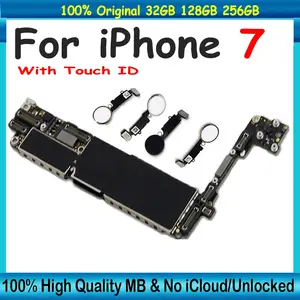Sd40e4d19281c401b90fb69217371b4a36_300x300q75 256GB Unlocked Logic Board iPhone 7 Motherboard With Touch ID 128GB 32GB Chips iPhone 7 Motherboard Clean iCloud Bangladesh (New) - Image 1