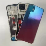 Back cover Oppo A72 A73 5G LCD front frame battery cover middle frame rear panel housing case with camera lens Bangladesh (New)