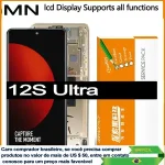 Supports all functions LCD Original Display Xiaomi Mi 12S Ultra 6.73  Touch Screen 100% Tested Bangladesh (New)