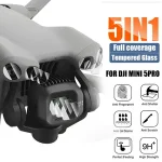 DJI Mini 5 Pro Drone Camera Lens Tempered Glass Protective Films DJI Mini 5Pro Len HD Clear Protective Glass Films Bangladesh (New)