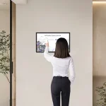 21.5 27 32 Inch Digital Calendar Wall Touch Screen Android Black White Smart Digital Google Calendar Display Interactive Bangladesh (New)