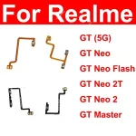 Power Volume Buttons Flex Cable Realme GT GT Neo 2 2T GT Master Explorer 4G 5G Power Volume Side Keys Ribbon Accessories Bangladesh (New)