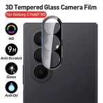 3D Camera Protective Glass Samsung Galaxy Z Fold 7 Fold7 Fold7 5G Curved Lens Tempered Glass Film SamsungZFold7 GalaxyZFold7 Bangladesh (New)