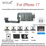 WYLIE Converter iPhone 17 US Version ESIM To 2 SIMS Card MEP Integrated Solution Supports Heicard IC Bangladesh (New)