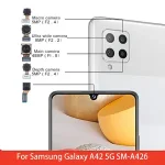 Set Front Rear Camera Samsung Galaxy A42 5G SM A426 Backside Camera Module Spare Parts Bangladesh (New)