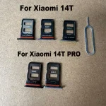 Xiaomi 14T Pro Sim Card Tray Slot Holder Socket Adapter Connector Repair Parts Replacement MI Bangladesh (New)