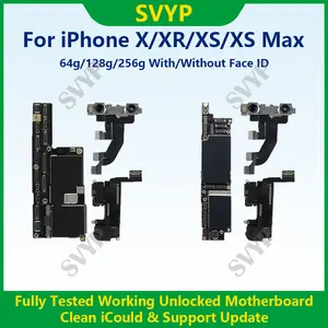 Se19c0163da184cfe9190aab672196e1eJ_300x300q75 100%Working Mainboard iPhone X/XR/XS Max With Face ID Fully Tested Cleaned iCloud And Unlocked Motherboard Fast Shipping Bangladesh (New) - Image 1