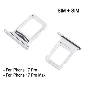 Se411c7d52b2a482cb92cf9b9b7ece30bo_300x300q75 Dual Version SIM Card Tray iPhone 17 Pro / 17 Pro Max SIM+SIM Card Tray Replacement Part Bangladesh (New) - Image 1