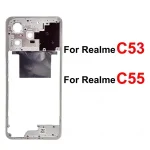 Realme C53 C55 Middle Housing Frame Middle Frame Holder Housing Cover Parts Bangladesh (New)