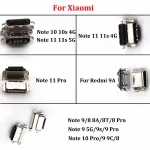 1 10 Charging Port Flex Xiaomi Redmi 8 9A Note 8 8T 9 9S 10 10s 11 11s Pro 4G 5G Dock USB Charger Connector Flex Bangladesh (New)