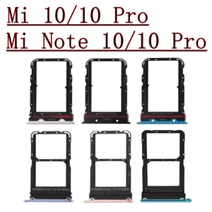 Seb27d3b2b96e4c30abe3b56b67584266l_300x300q75 Phone SIM SD Card Tray Xiaomi Mi 10 Pro 10Pro BackShell SIM Chip Slot Holder Drawer Mi Note 10 Pro Note10 Lite Bangladesh (New) - Image 1
