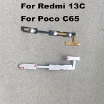 Xiaomi Redmi 13C On Off Power Volume Buttons Flex Cable Volume Button Key Flex Cable Poco C65 Replacement Bangladesh (New)