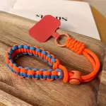 Mobile Phone Lanyard Adjustable Braided Wrist Strap Anti loss Decoration Twist Rope Pendant Hanging Band Cute Strong Bangladesh (New)