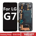 LG G7 LCD Display Touch Digitizer Assembly G7 ThinQ Screen with Frame Replacement Parts Bangladesh (New)