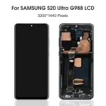 S20 Ultra Samsung AMOLED S20U G988 G988B/DS LCD Display Touch Screen Digitizer Assembly Replacement Bangladesh (New)