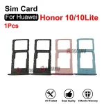 1 SIM Card Tray Slot Holder Huawei Honor 10 Lite 10Lite Replacement Parts Blue Red Grey Purple Black Bangladesh (New)