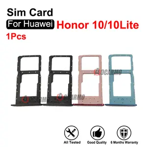 Seed16651f2b34065ade3524af3913ac6g_300x300q75 1 SIM Card Tray Slot Holder Huawei Honor 10 Lite 10Lite Replacement Parts Blue Red Grey Purple Black Bangladesh (New) - Image 1