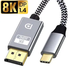 Sef766eb2ae564aa99d581786dfb360e09_300x300q75 USB C to DisplayPort Converter Cable Uni Directional Type C to DP 1.4 8K 4K Display Compatible with Thunderbolt3 Laptop IPhone15 Bangladesh (New) - Image 1