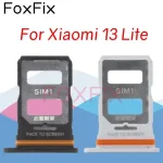 SIM Card Tray Xiaomi 13 Lite 5G SIM Slot Holder Socket Adapter Replacement 2210129SG Bangladesh (New)