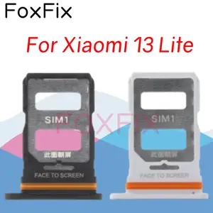 Sefab3cde4fda4be3842f201a607739b2z_300x300q75 SIM Card Tray Xiaomi 13 Lite 5G SIM Slot Holder Socket Adapter Replacement 2210129SG Bangladesh (New) - Image 1
