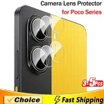 3 5 Camera Back Cover Poco X7 Pro 5G Camera Protector Lens Tempered Glass Xiaomi Poco F7 Ultra X6 F6 M6 Pro 4G Lens Film Bangladesh (New)
