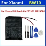 BW10 Replacement Battery Xiaomi Mi Band 8 M2239B1 M2240B1 Batteries High Quality 3.87V 190mAh +Free Tools Bangladesh (New)