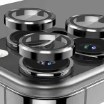 16 17 Pro Max 16e Case Rear Metal Camera Protector iPhone 16ProMax 16Pro iPhone16 Plus iPhone17 Air 3D Lens Glass Ring Cover Bangladesh (New)