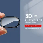 Pixel9a Aluminum Alloy Ring Back Camera Protector Film Google Pixel 9a 5G Rear Tempered Glass Lens Guard Cap Pixle 9a 9 a a9 Bangladesh (New)