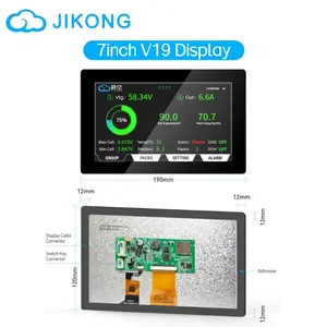 Sf39f143ad15f4f37b7c38e4ec08d664fl_300x300q75 BackShell JIKONG 7inch V19 Touch Screen Display JK PB Series V19 BMS View Cells Pack Support Set Up RS485 CANBUS Bangladesh (New) - Image 1