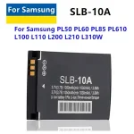 SLB 10A SLB10A Battery Samsung NV9 ES55 L100 L110 L200 PL50/60 SL102 L310W WB550 WB500 HZ10W HZ15W SLB 10A Camera Batteries Bangladesh (New)