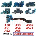 Dock USB Charger Board Connector Port Flex Cable Samsung Galaxy A50 A51 A52 A52s A53 A54 A55 A56 A50S A505F A505U US EU Bangladesh (New)