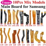 10 Mix Mainboard Flex Cable Motherboard Dock Samsung S20 S21 S23 Plus Ultra A21S A51 A33 A52 A72 A70 Connector Main Board Bangladesh (New)