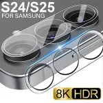Samsung Galaxy S24Ultra S25Ultra S24 S25 PLUS Rear Camera Lens Tempered Glass Films Anti Scratch Protector Glass Cover Bangladesh (New)