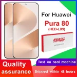 6.6 LTPO OLED Huawei Pura 80 Display Touch Screen Digitizer Assembly HED LX9 LCD Repair Parts Bangladesh (New)