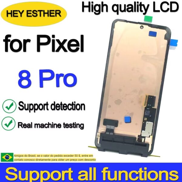 LTPO OLED, 120Hz 6.7'' Replacement For Google Pixel 8 Pro LCD Display Touch Screen GC3VE, G1MNW