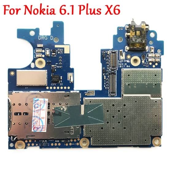 1000002696.jpg Nokia 6.1 Plus Motherboard Electronic Panel Circuits Unlocked Mainboard - Image 1
