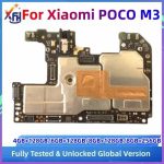 Xiaomi Poco M3 Motherboard Electronic Panel Circuits Unlocked Mainboard (New)