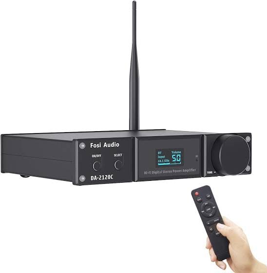 1000009891.jpg Fosi Audio DA2120C Bluetooth Amplifier 120W x2 Stereo HiFi 2.1 - Image 1