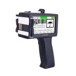 Portable 12.7mm Handheld Inkjet Printer QR Barcode Batch Number Logo