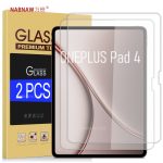On Oneplus Pad 4 Tempered Glass Film Screen Protector Oneplus Pad4 132-inch HD Damage-Proof Film Easy To Install 2-Pack (New)
