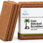 Pack of 5 Handmade Organic Coco Coir fiber Dish ScrubberCoconut