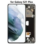 Samsung Galaxy S21 Plus Original LCD Display Screen Touch Digitizer with Frame