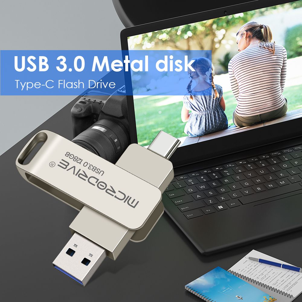 2e223e95fdc3019a44c50b7d34114bc5 64 / 128 Gb Full metal Premium body Pendrive (USB 3.0 &2.0) - Image 1