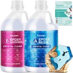 Teexpert Epoxy Resin Crystal Clear: 64OZ Epoxy Resin