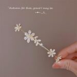 Hijab crowns rhinestone pearl alloy headband