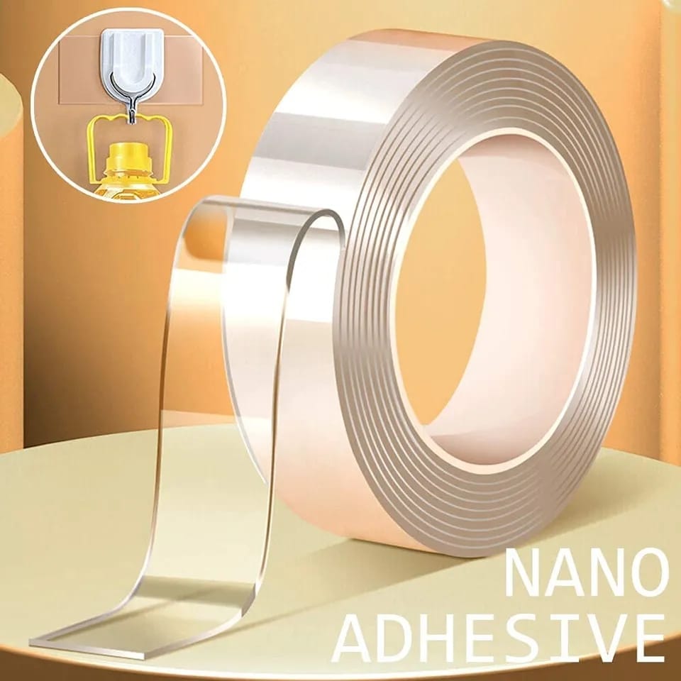 7cd2891128cdbc905b28422d07b80b7d Re-Usable Double Sided Adhesive Nano Tape 2CM - Image 1