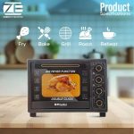 Miyako MT 450RCL D RB Double Glass Door Multifunctional Electric Oven With Air