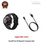 Amazfit Pop 3R Magnetic Charging Cable High Quality USB Charger Cable USB Charging Cable Dock Bracelet Charger for Amazfit Pop 3R Smart Watch>