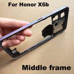 Honor X6b Battery Door Panel Rear Housing Case Replacement Middle Frame - Image 4